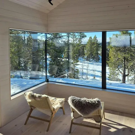Tatil Evi Architect-designed At Hallandsfjellet Rodberg
