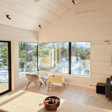 Tatil Evi Architect-designed At Hallandsfjellet *