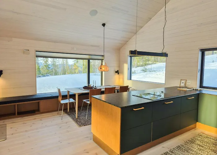 Hébergement de vacances Architect-designed At Hallandsfjellet